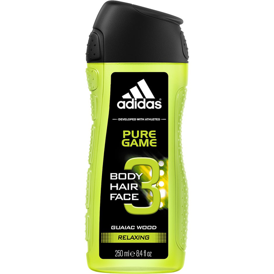 Pure Game Shower Gel, 250 ml Adidas Suihkugeelit