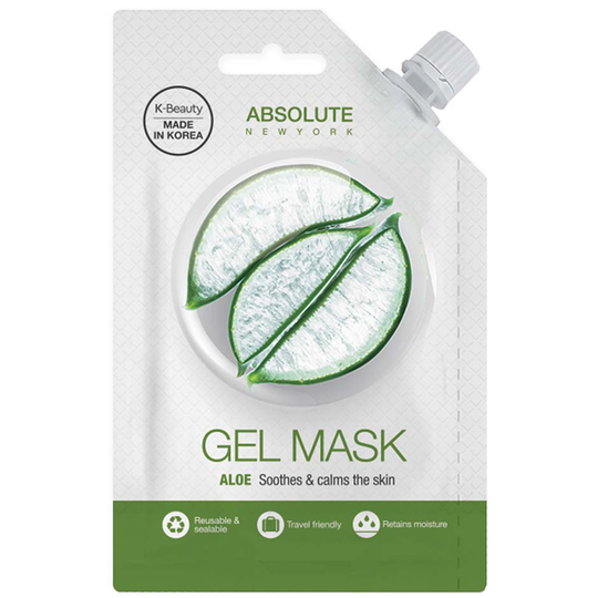Spout Aloe Gel Mask, 25 g Absolute New York Kasvonaamio