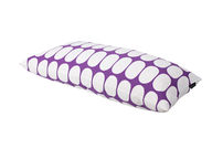 Mette Ditmer Ellipse-tyynynpäällinen, 35 x 70 cm violettivalkoinen