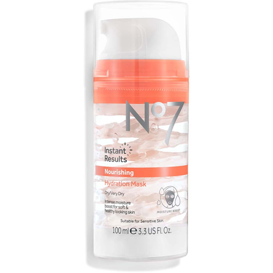 Instant Results Nourishing Hydration Mask, 100 ml No7 Kasvonaamio