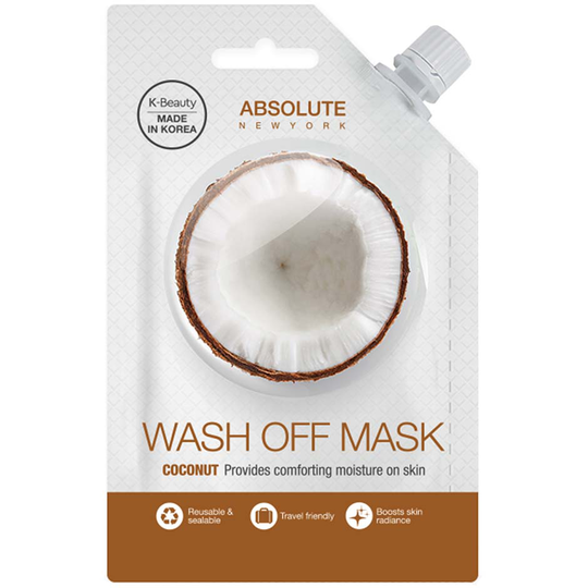 Spout Coconut Wash Off Mask, 25 g Absolute New York Kasvonaamio