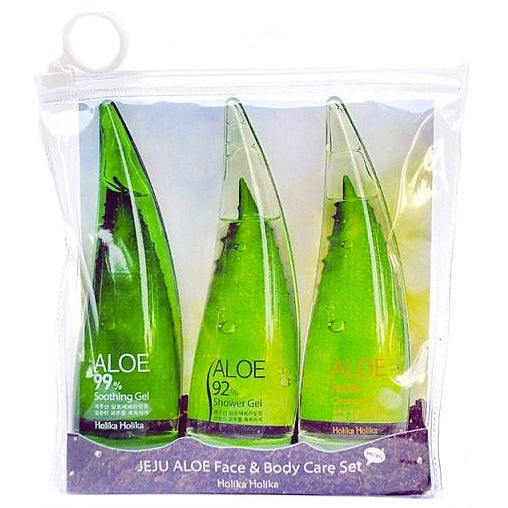 Jeju Aloe Face And Bodycare Set, Holika Holika Kasvoille