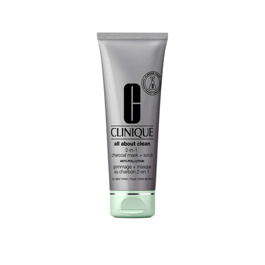 All About Clean Charcoal Mask+Scrub Anti-Pollution, 100 ml Clinique Kasvonaamio