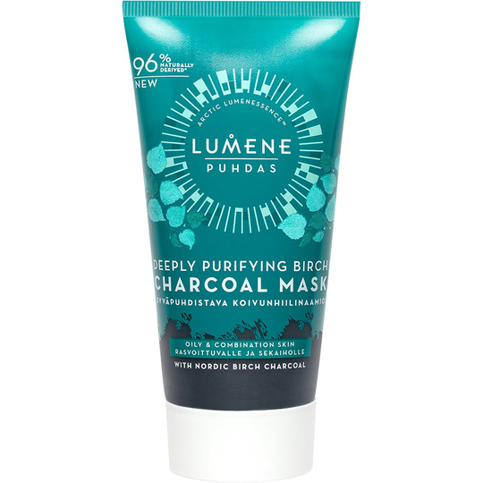 PUHDAS Deeply Purifying Birch Charcoal Mask, Lumene Kasvonaamio