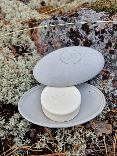 Luin Living Woodeco Saippuarasia Pearl Grey
