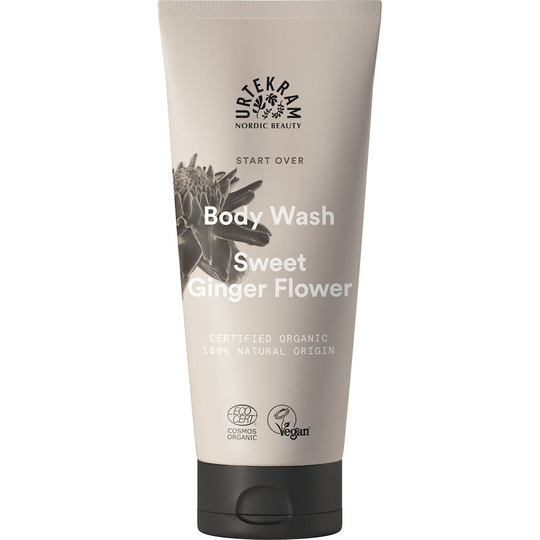 Sweet Ginger Flower Body Wash, 200 ml Urtekram Suihkugeelit
