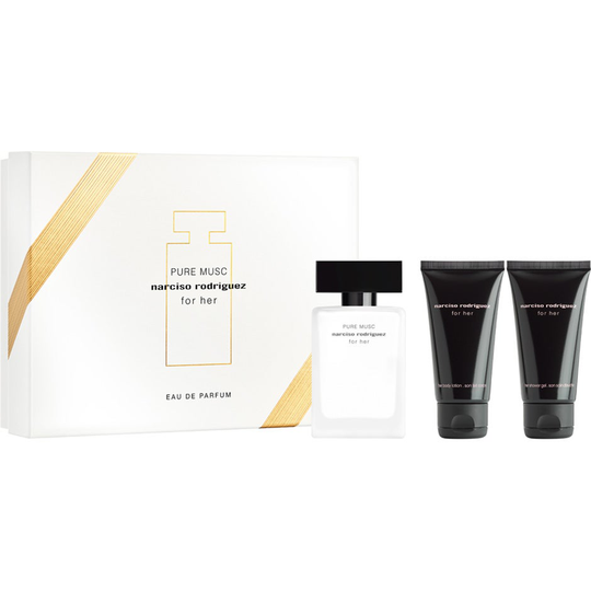 For her Pure Musc Gift Set, Narciso Rodriguez Naisten lahjapakkaukset