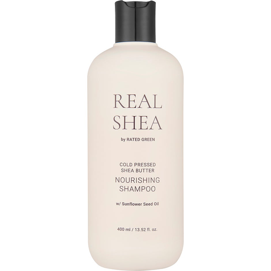 Cold Pressed Shea Butter Nourishing Shampoo, 400 ml Rated Green Shampoo