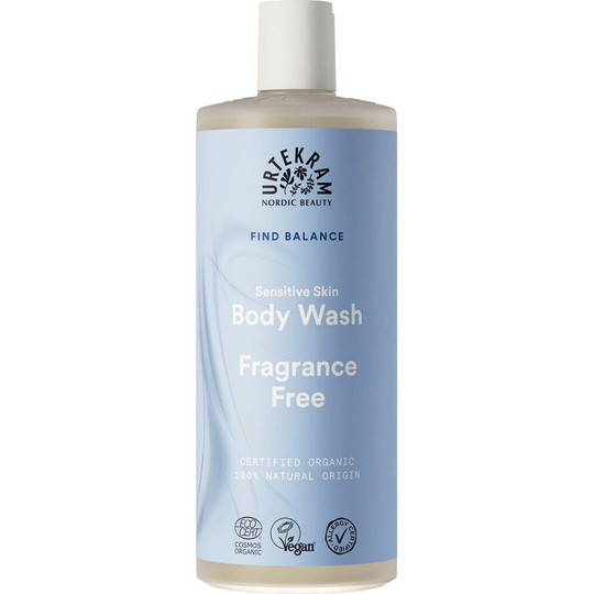 Fragrance Free Body Wash, 500 ml Urtekram Suihkugeelit
