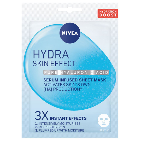Hydra Skin Sheet Mask, Nivea Kasvonaamio