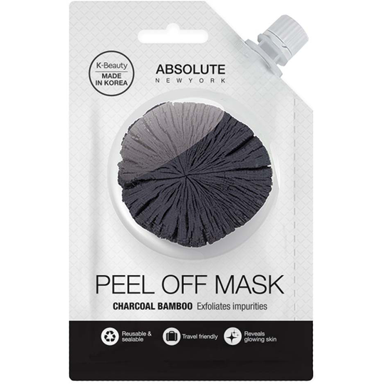 Spout Charcoal Peel Off Mask, 25 g Absolute New York Kasvonaamio