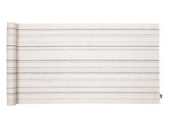 Jokipiin Pellava Sataraita-laudeliina, 45 x 160 cm, sinivalkoinen