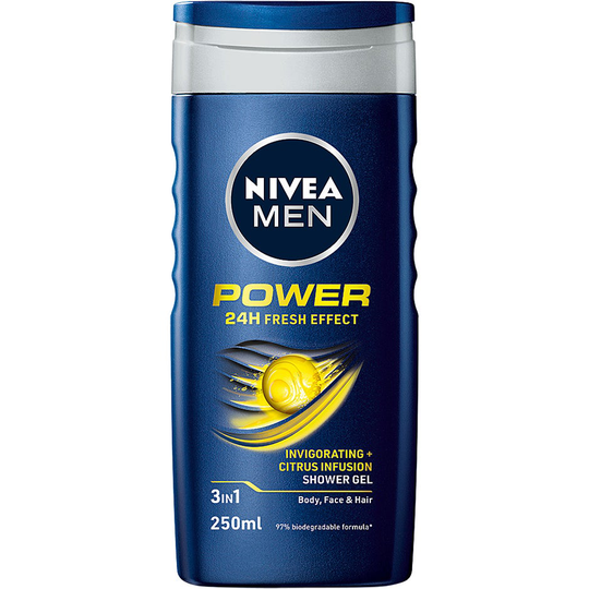 MEN Shower, Nivea Suihkugeelit