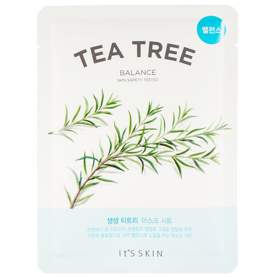 The Fresh Tea Tree Sheet Mask, It'S SKIN Kasvonaamio