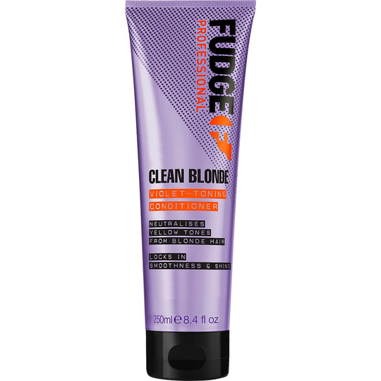 Clean Blonde Violet Toning Conditioner, 250 ml Fudge Hoitoaine