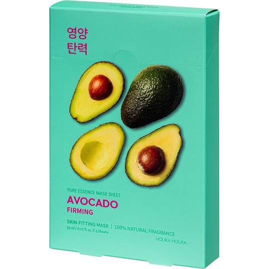 Pure Essence Mask Sheet Avocado, Holika Holika Kasvonaamio
