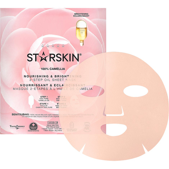100% Camellia Nourishing & Brightening, 25 g Starskin Kasvonaamio