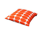 Mette Ditmer Ellipse-tyynynpäällinen, 45 x 45 cm oranssivalkoinen