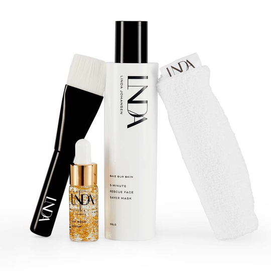 SOS Facial Kit - 5 Minute Skin Rescue, Linda Johansen Skincare Kasvonaamio