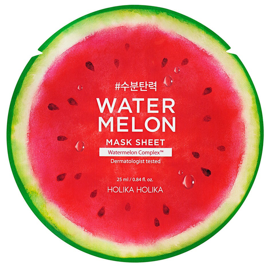 Watermelon Mask Sheet, 25 ml Holika Holika Kasvonaamio