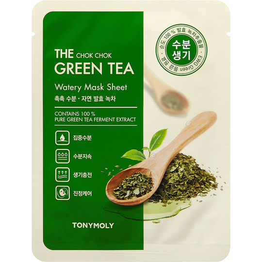 The Chok Chok Green Tea Watery Mask Sheet, 20 g Tonymoly Kasvonaamio