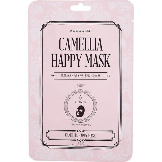 KOCOSTAR Camellia Happy Mask, Kocostar Kasvonaamio