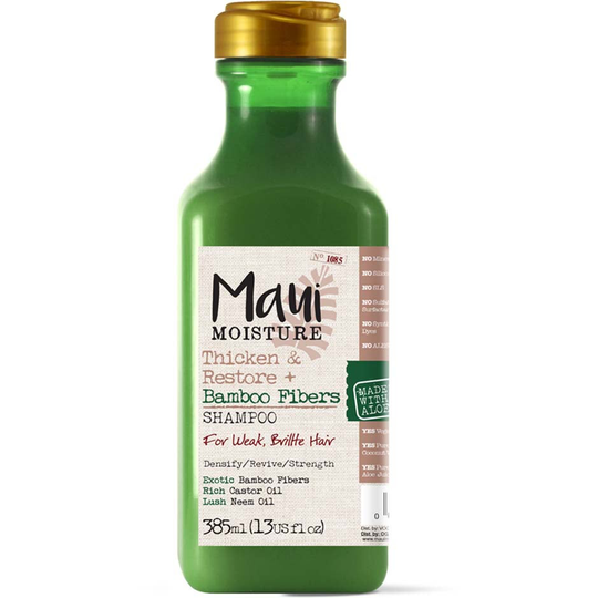 Bamboo Fibers, 385 ml Maui Moisture Shampoo