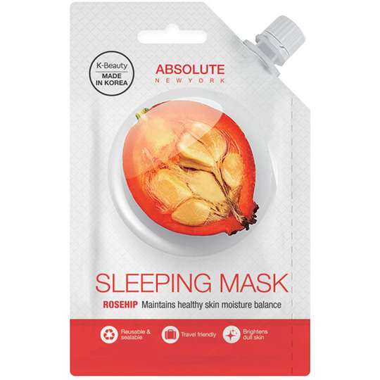 Spout Rosehip Sleeping Mask, 25 g Absolute New York Kasvonaamio