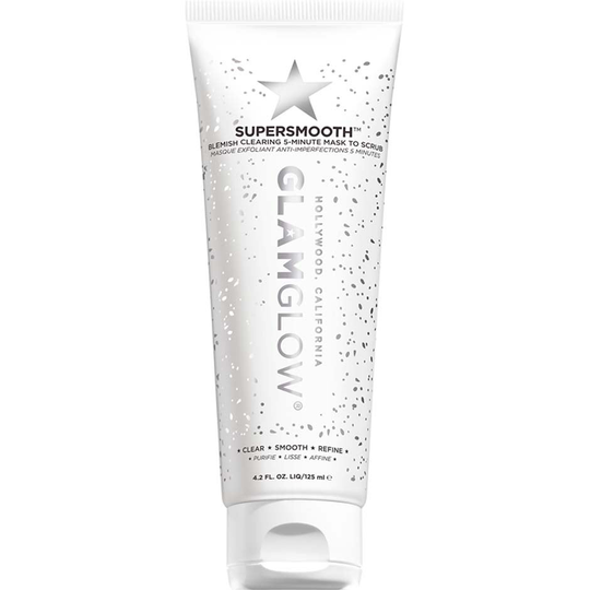 Supersmooth Clearing 5-Min Mask To Scrub, 125 ml GlamGlow Kasvonaamio