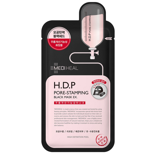 H.D.P Pore-Stamping Black Mask, Mediheal Kasvonaamio