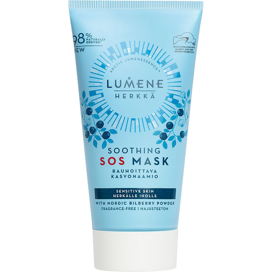 HERKKÄ Soothing SOS Mask, Lumene Kasvonaamio