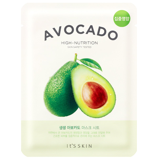 The Fresh Avocado Sheet Mask, It'S SKIN Kasvonaamio