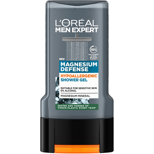 Men Expert Shower Gel Magnesium Defence, 300 ml L'Oréal Paris Suihkugeelit