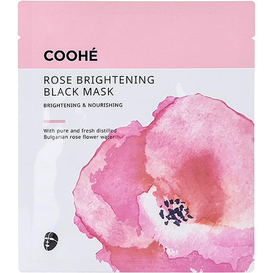 Rose Brightening Black Mask, Coohé Kasvonaamio
