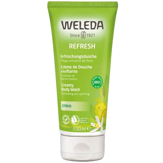 Weleda Citrus Creamy Body Wash, 200 ml Weleda Suihkugeelit