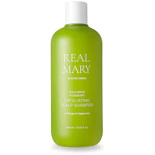 Cold Brew Rosemary Exfoliating Scalp Shampoo, 400 ml Rated Green Shampoo