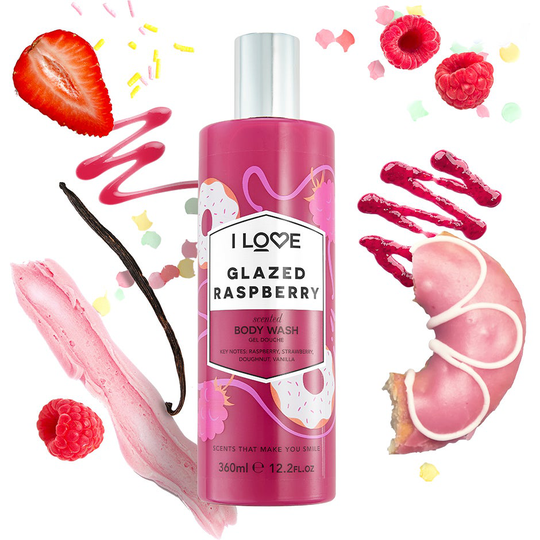 Glazed Raspberry, 360 ml I love… Suihkugeelit
