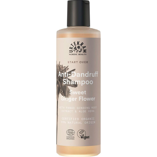 Anti-Dandruff Sweet Ginger Flower Shampoo, 250 ml Urtekram Shampoo