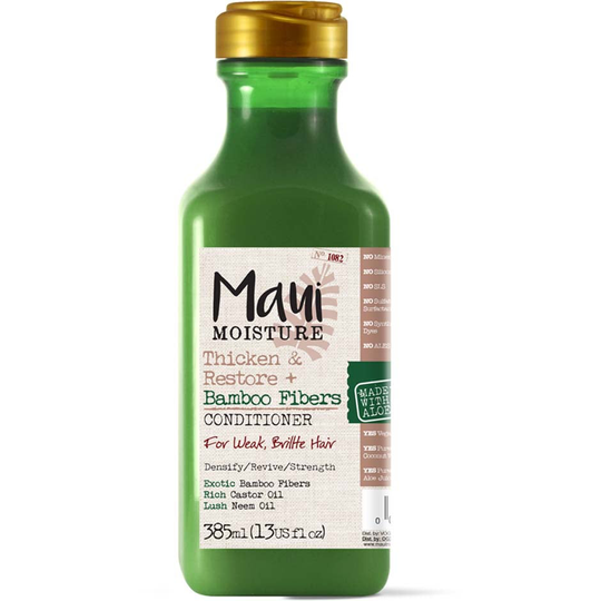 Bamboo Fibers, 385 ml Maui Moisture Hoitoaine