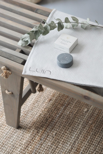 Luin Living Laudeliina bambu-puuvilla 150x60cm Pearl Grey